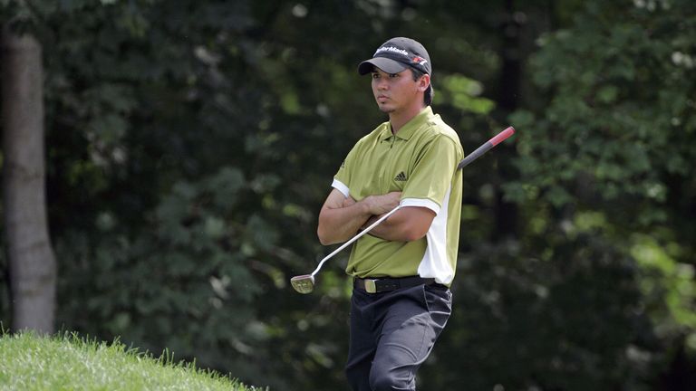 Jason Day during the first round of the John Deere Classic at TPC Deere Run in Silvis, Illinois on July 13, 2006.  (Photo by Mich