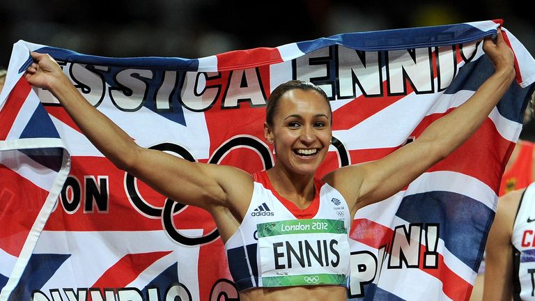 Jessica Ennis-Hill was heptathlon champion at London 2012