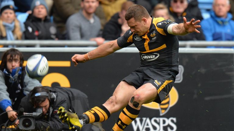 Jimmy Gopperth, European Rugby Champions Cup Quarter Final match between Wasps and Exeter Chiefs