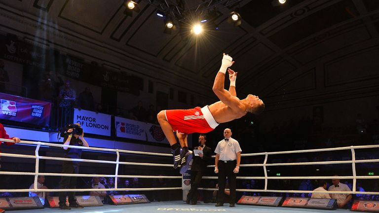 Joe Joyce of the British Lionhearts