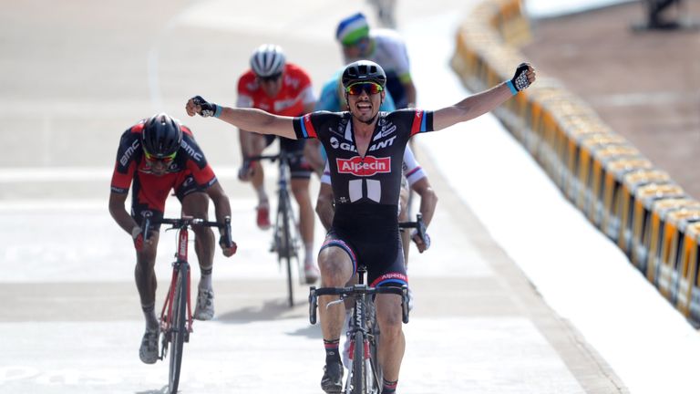 John Degenkolb completed the Tour of Flanders - Paris-Roubaix double in 2015