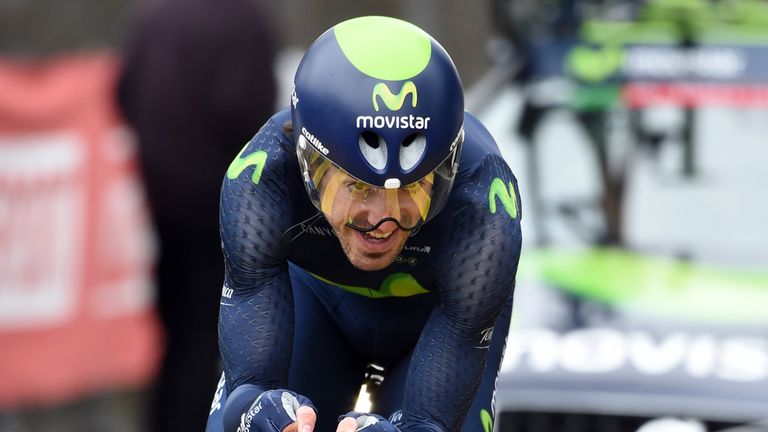 Jon Izagirre in the Prologue TT of the 2016 Tour de Romandie