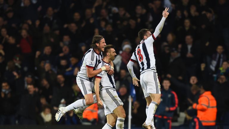 Olsson and McAuley are popular figures at the Hawthorns