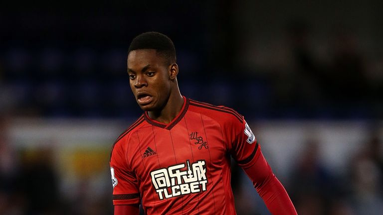 BRISTOL, ENGLAND - JULY 31:  Jonathan Leko of West Brom in action during a pre season friendly match between Bristol Rovers and West Bromwich Albion at Mem