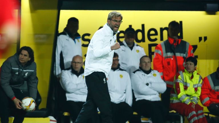 Jurgen Klopp will be desperate for his Liverpool side to knock out his old club Borussia Dortmund