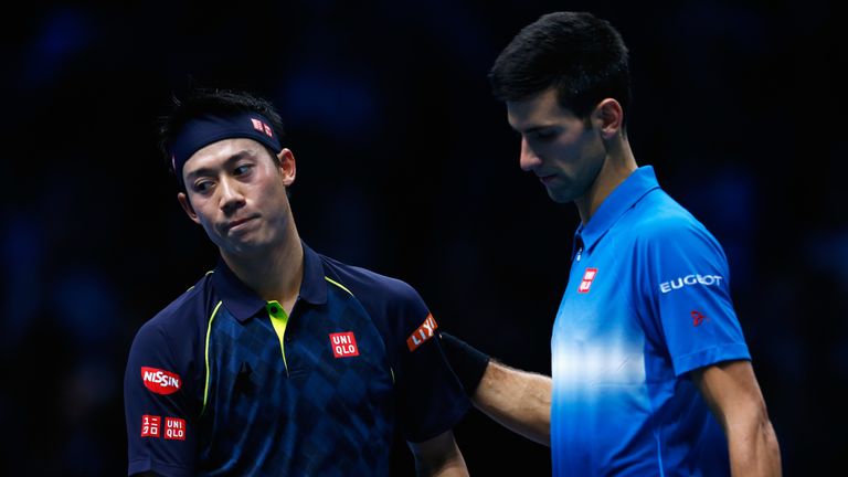 Kei Nishikori, Novak Djokovic