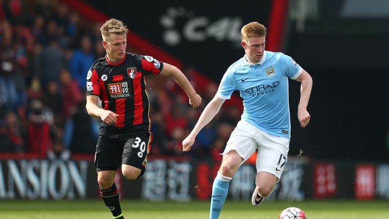 Kevin de Bruyne played a key role in Manchester City's 4-0 win over Bournemouth