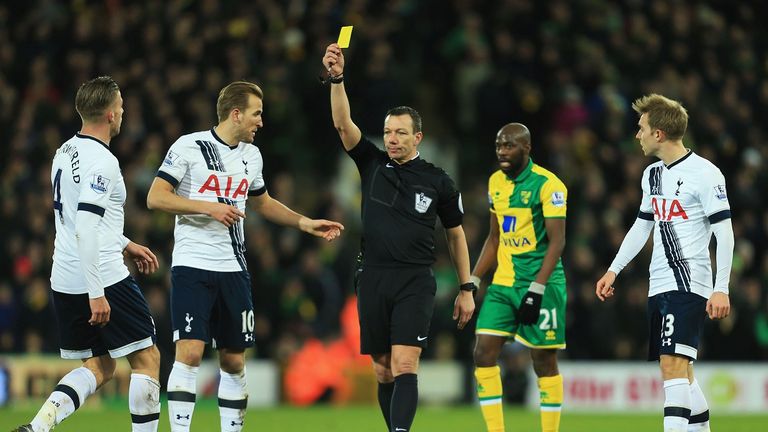 Kevin Friend was supposed to referee Tottenham Hotspur vs Stoke on Monday night