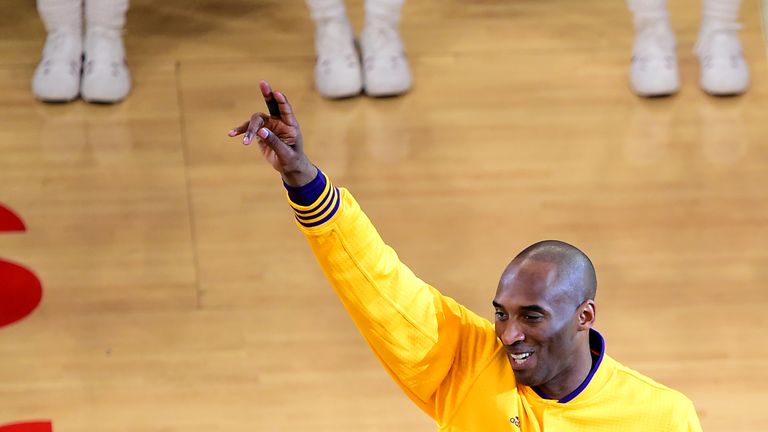 Kobe Bryant scored 60 points in his final NBA game