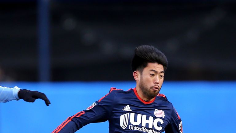  Lee Nguyen #24 of New England Revolution 