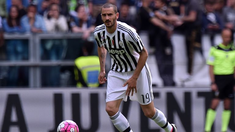 Leonardo Bonucci of Juventus in action