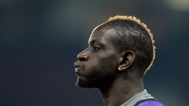 Liverpool defender Mamadou Sakho ahead of the Europa League match between Manchester United and Liverpool at Old Trafford on March 17