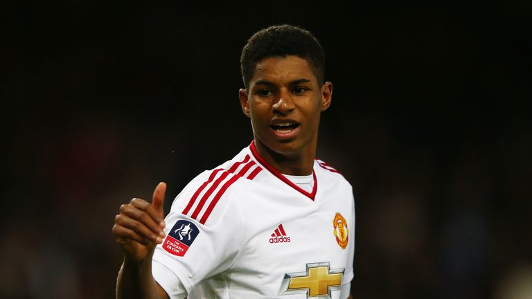 Marcus Rashford is capable of making history at Manchester United, according to David de Gea