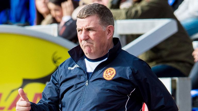 Mark McGhee, manager of the month for March 