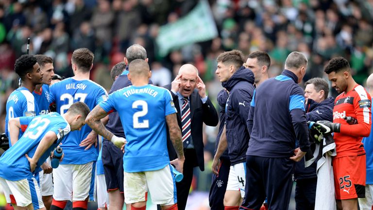 Nicholas praised Rangers manager Mark Warburton and his team