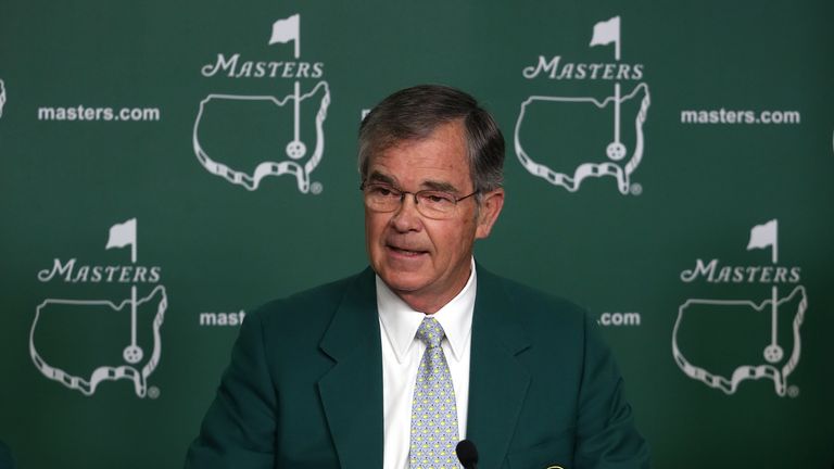 William Porter Payne, Chairman of the Augusta National Golf Club