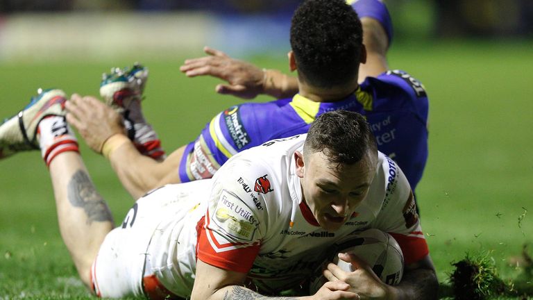 Matty Dawson, Warrington Wolves v St Helens, Super League