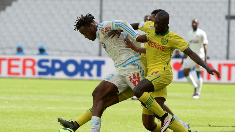 Marseille's Belgian forward Michy Batshuayi has interested many clubs across Europe, including Tottenham