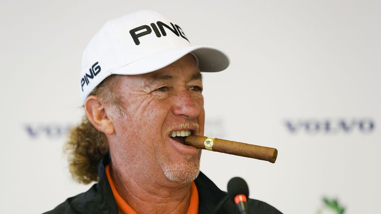 Jimenez is the European Tour's oldest ever winner 