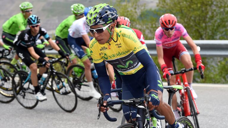 Nairo Quintana on stage four of the 2016 Tour de Romandie