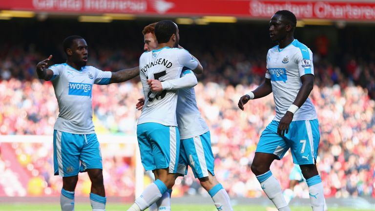 Newcastle United came from behind to draw at Liverpool on Saturday