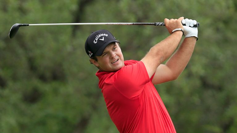 Patrick Reed during the final round of the Valero Texas Open at TPC San Antonio AT&T Oaks Course 