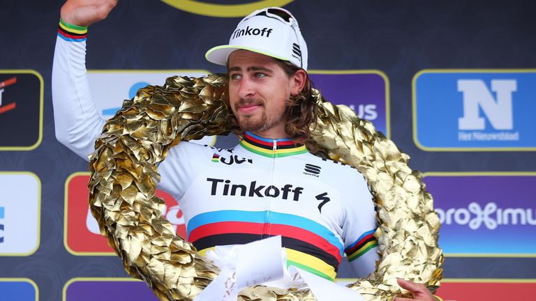 Peter Sagan during the 100th edition of the Tour of Flanders 