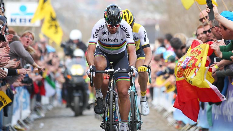 Peter Sagan during the 100th edition of the Tour of Flanders