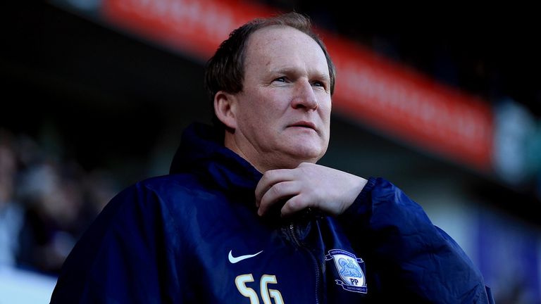 Preston North End manager Simon Grayson