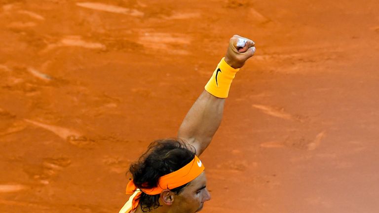 Nadal remains on course for another clay court title