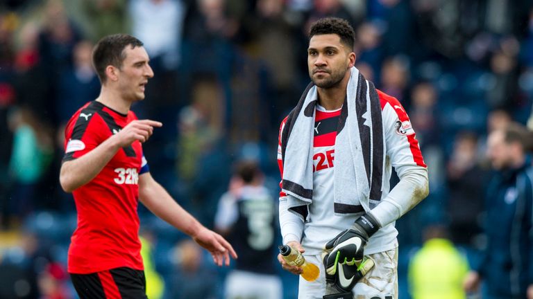Rangers keeper Wes Foderingham (right) is concerned by the number of goals his team have conceded recently