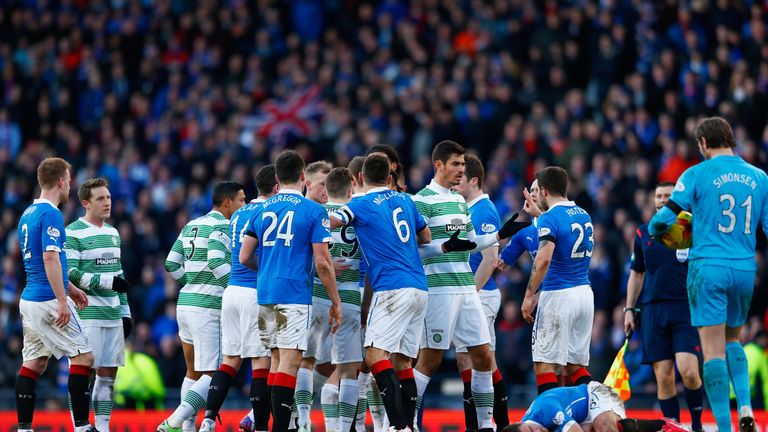 Rangers and Celtic meet in the Scottish Cup semi-final