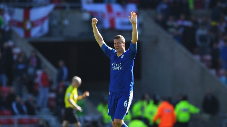 Robert Huth has only missed one Premier League game for Leicester this season