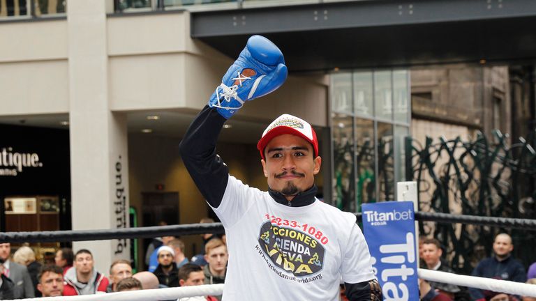 Rodrigo Guerrero salutes the Leeds crowd