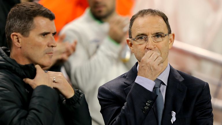 Martin O'Neill and assistant Roy Keane will lead the republic of Ireland to Euro 2016 this summer
