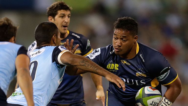 Ita Vaea of the Brumbies
