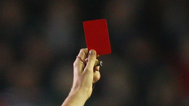 rugby red card