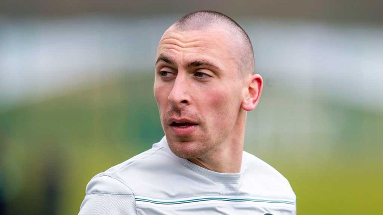 Scott Brown of Celtic pictured at the club's Lennoxtown training complex 