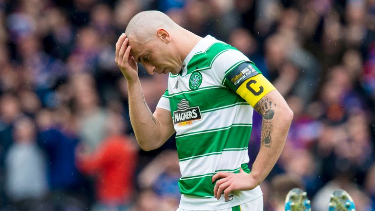 Scott Brown after penalty shootout defeat by Rangers at Hampden