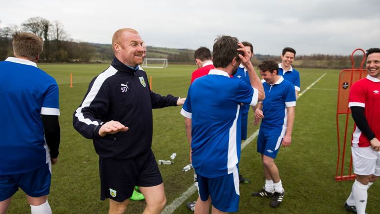 Sean Dyche shows his lighter side