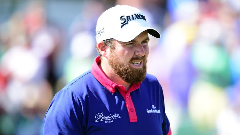 Shane Lowry during the first round of the 2016 Masters Tournament at Augusta National Golf Club on April 7,