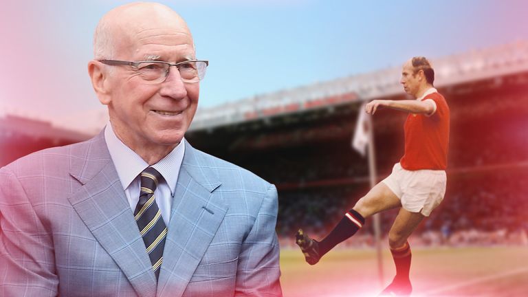 Sir Bobby Charlton will be honoured at Old Trafford on Super Sunday