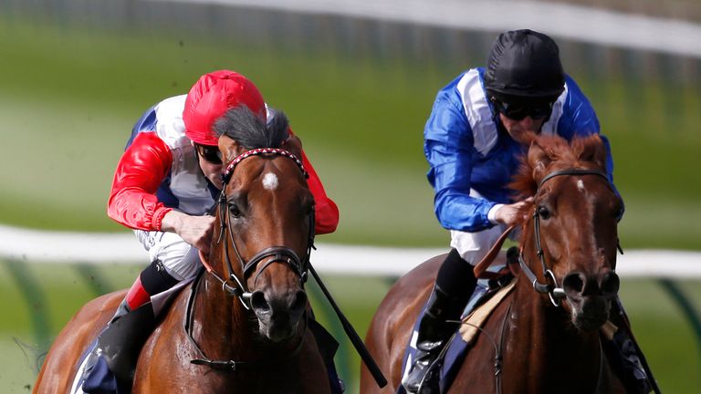 Sky Kingdom (l) beats Mulk in the Wood Ditton