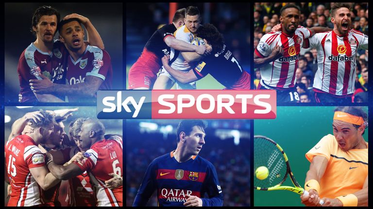 Sky Sports Menu