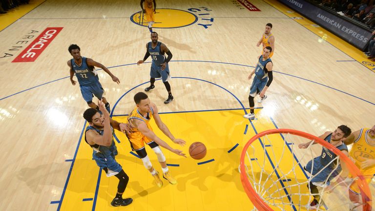 Stephen Curry #30 of the Golden State Warriors