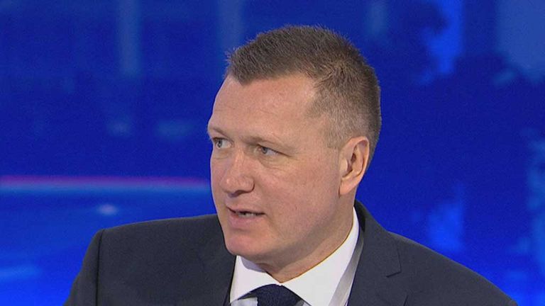 Steve Howey Sky Sports News pundit