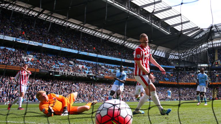 Stoke have conceded four goals in three consecutive games following Saturday's 4-0 defeat at Manchester City