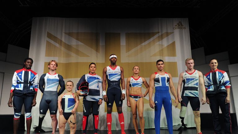 Team GB kit for London 2012