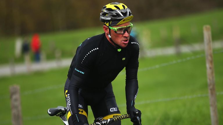 Thomas Voeckler during the 102nd Liege-Bastogne-Liege