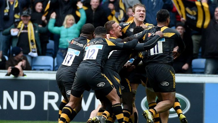 European Rugby Champions Cup Quarter Final between Wasps and Exeter Chiefs 